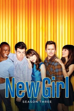 New Girl Temporada 3 poster