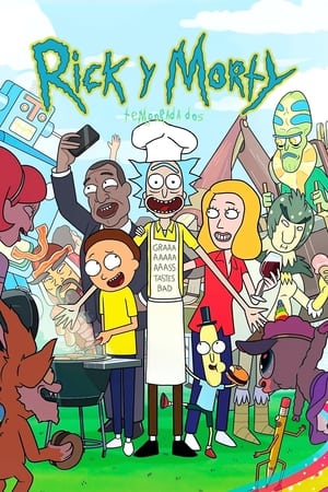 Rick y Morty Temporada 2 poster